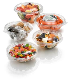 Fresh Food in Tamper Evident containers
